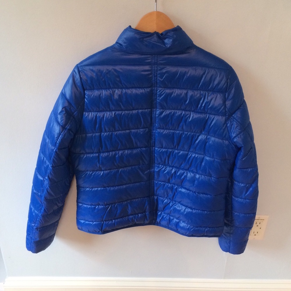 Blue Lightweight Puffer Jacket - Picture 2 of 8